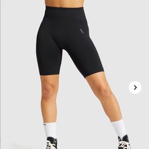 Gymshark black flex biker shorts